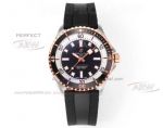 AAA copy Breitling Superocean series 42mm black dial rose gold bezel 